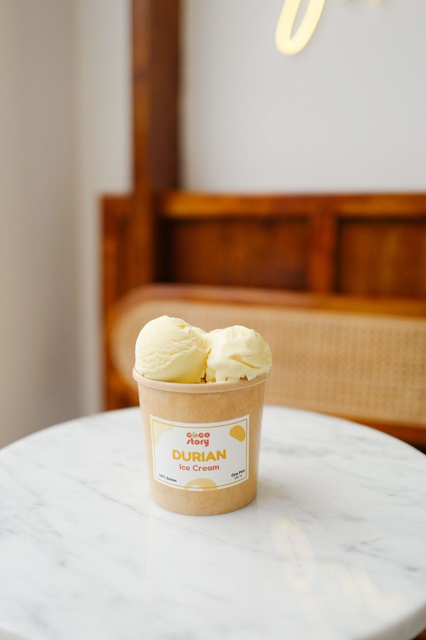 Durian Ice Cream (250 ml) image