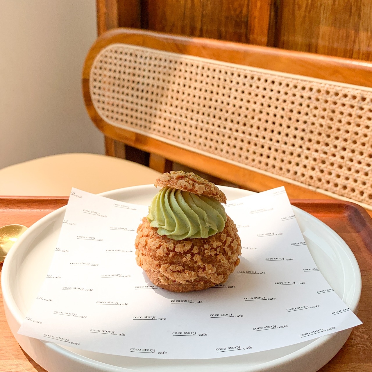 Matcha Choux (1 pcs) image