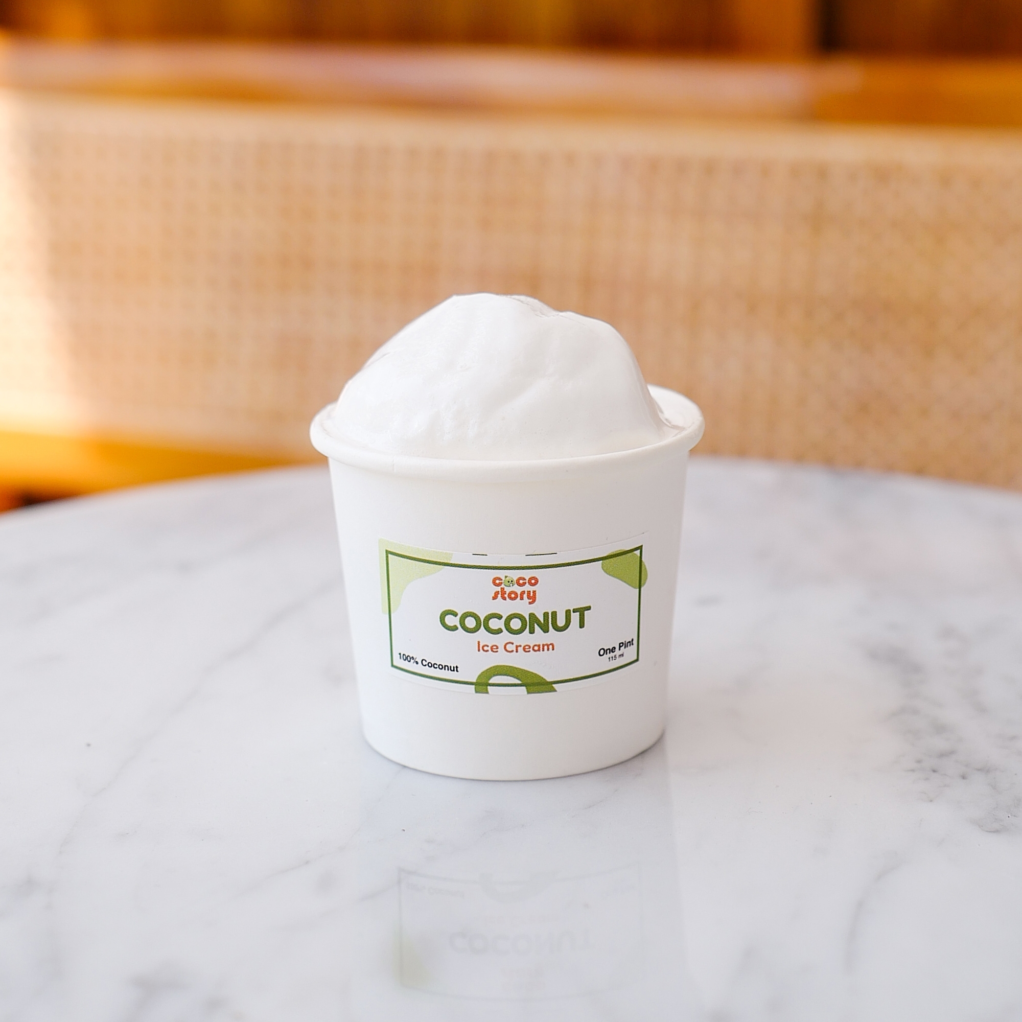 Coconut Ice Cream (115 ML) image